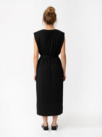 INTERRUPT ANXIETY jersey dress with rib details