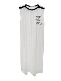 BEST CASE SCENARIO jersey dress with rib details