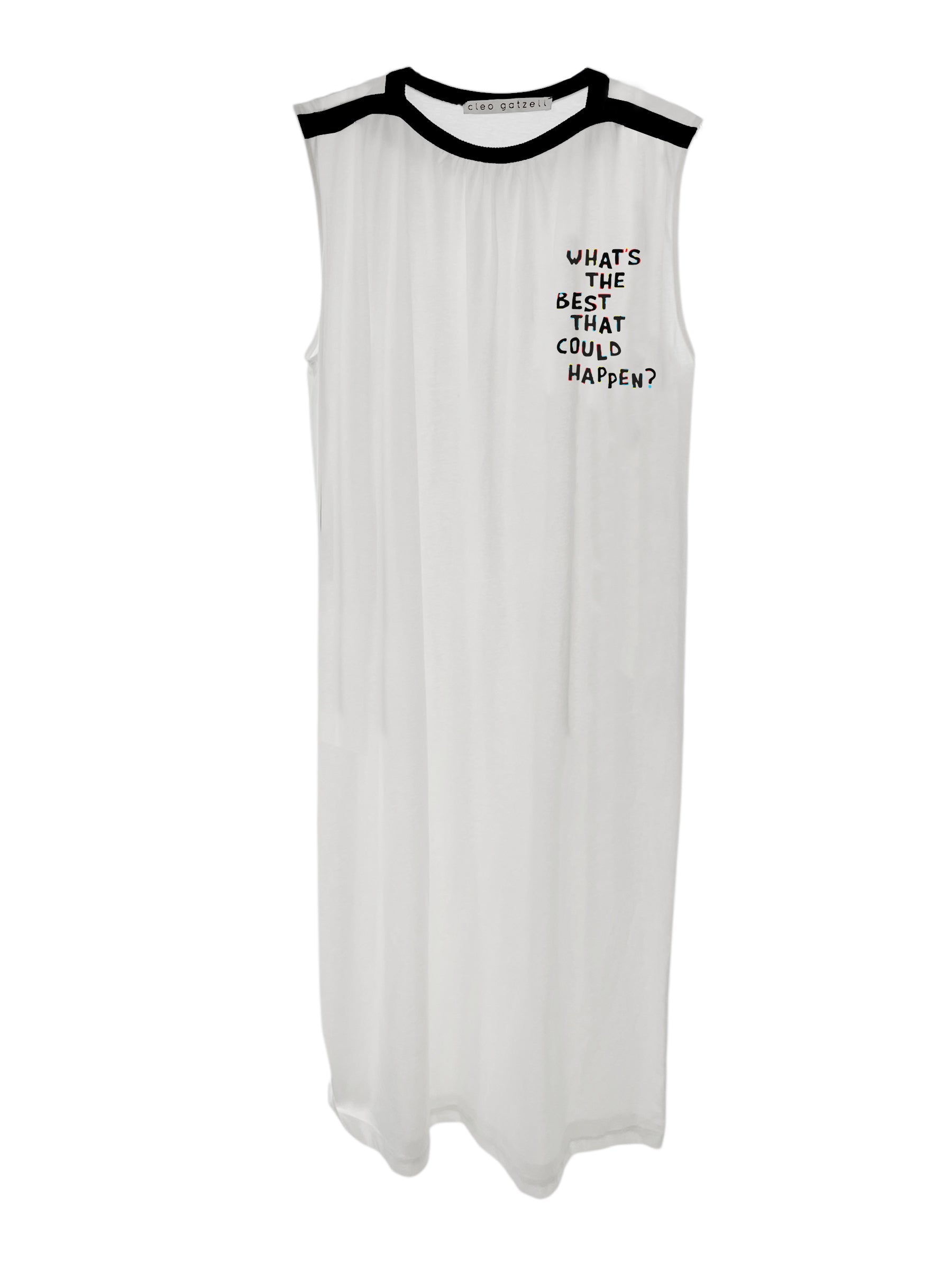 BEST CASE SCENARIO jersey dress with rib details