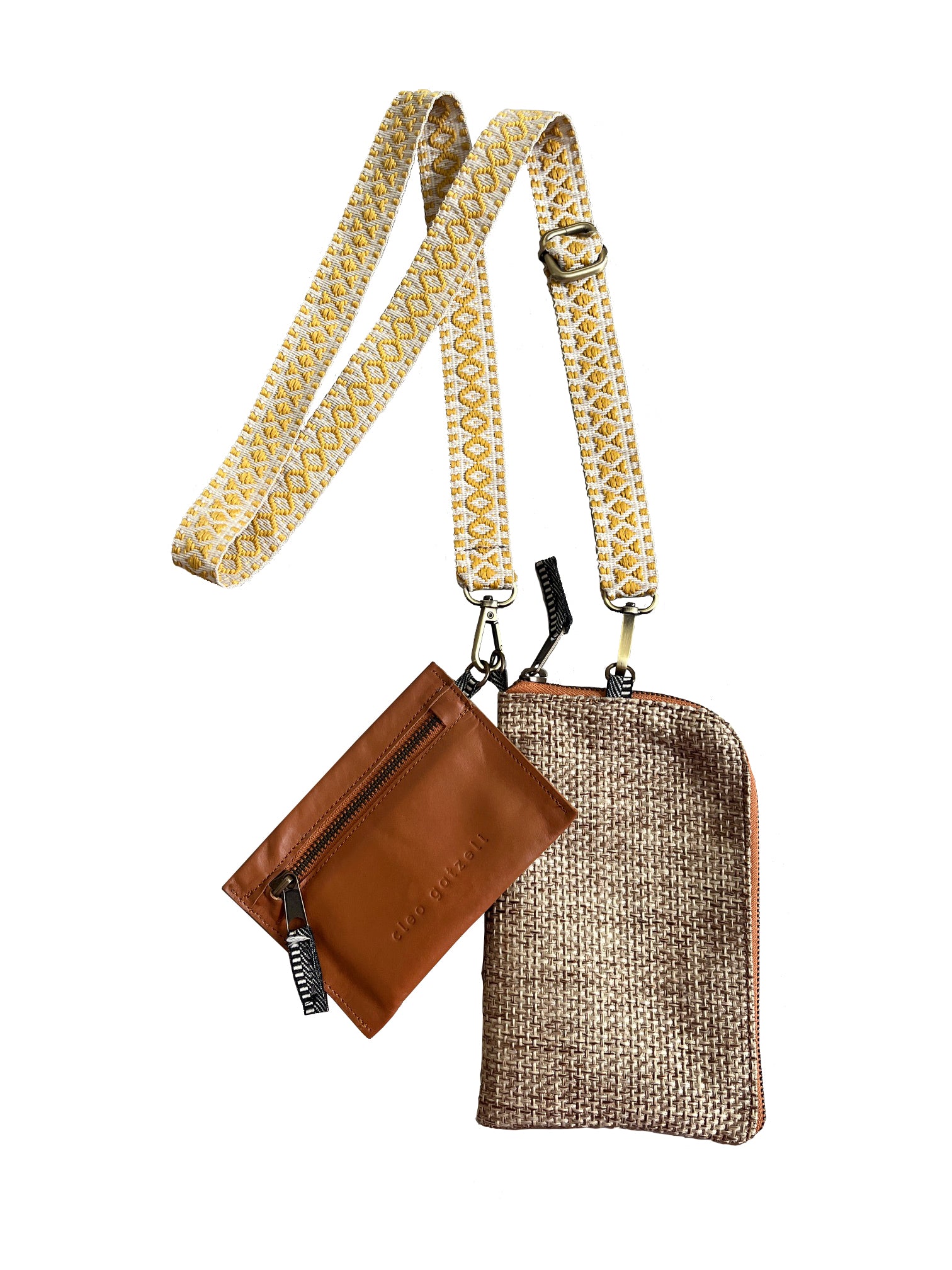 THEROS crossbody bag - sand