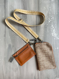 THEROS crossbody bag - sand