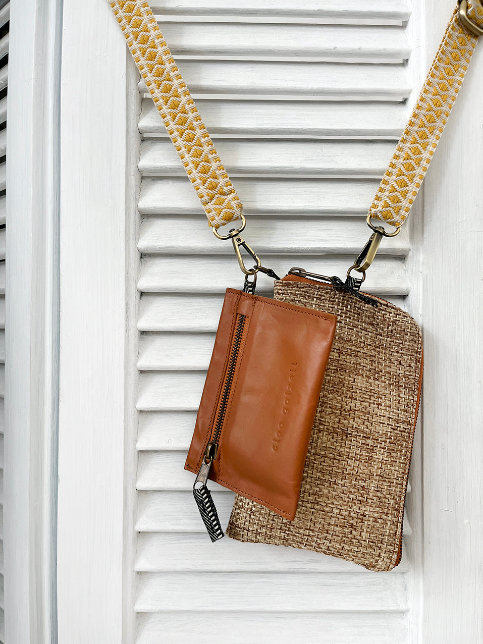 THEROS crossbody bag - sand