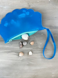 SHELL pouch - pvc royal