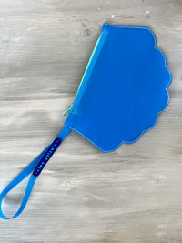 SHELL pouch - pvc royal