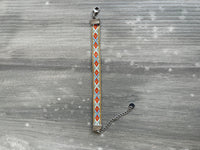 BOHO RIBBON bracelet - sand