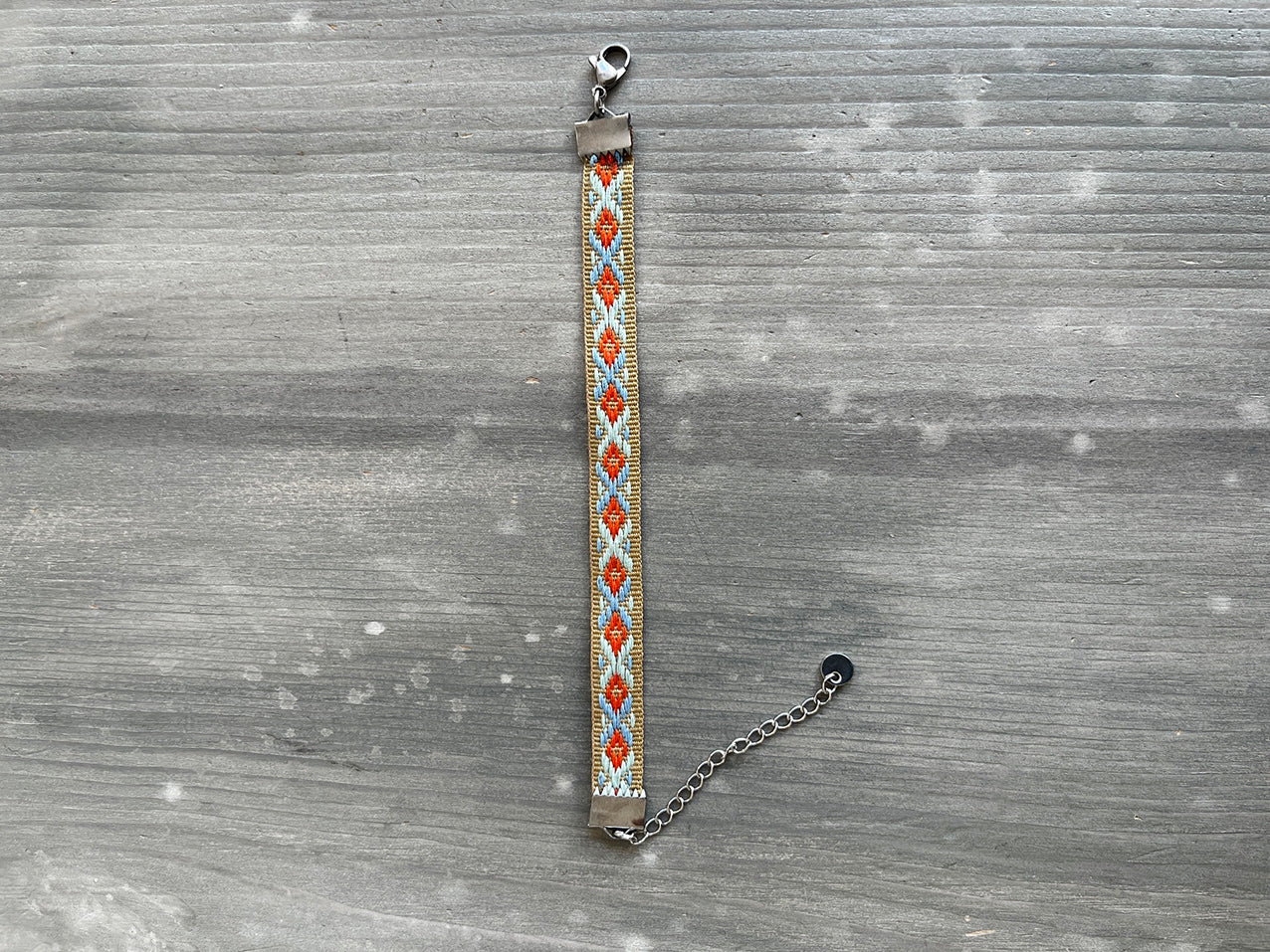 BOHO RIBBON bracelet - sand