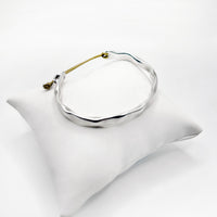 WATER FLOW bracelet - sterling silver - * unique and one of a kind *