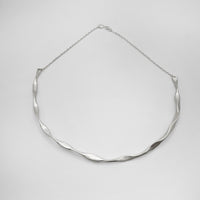 WATER FLOW necklace - sterling silver - * unique and one of a kind *