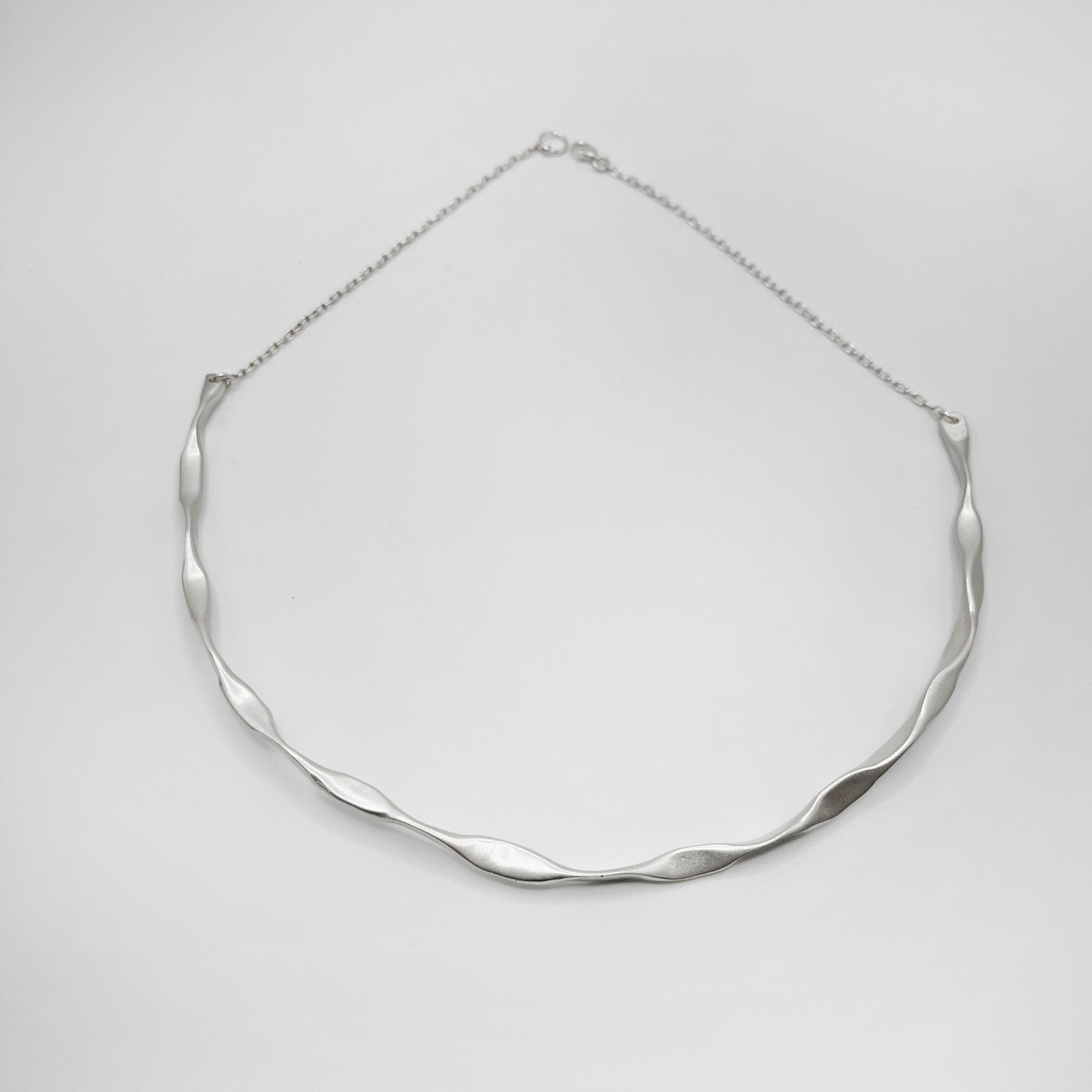 WATER FLOW necklace - sterling silver - * unique and one of a kind *