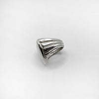 CANDY HEART ring - open or closed band - sterling silver