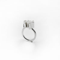 DAISY ring - sterling silver - * unique and one of a kind *
