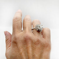 DAISY ring - sterling silver - * unique and one of a kind *