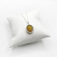 PEBBLE pendant - sterling silver - * unique and one of a kind *