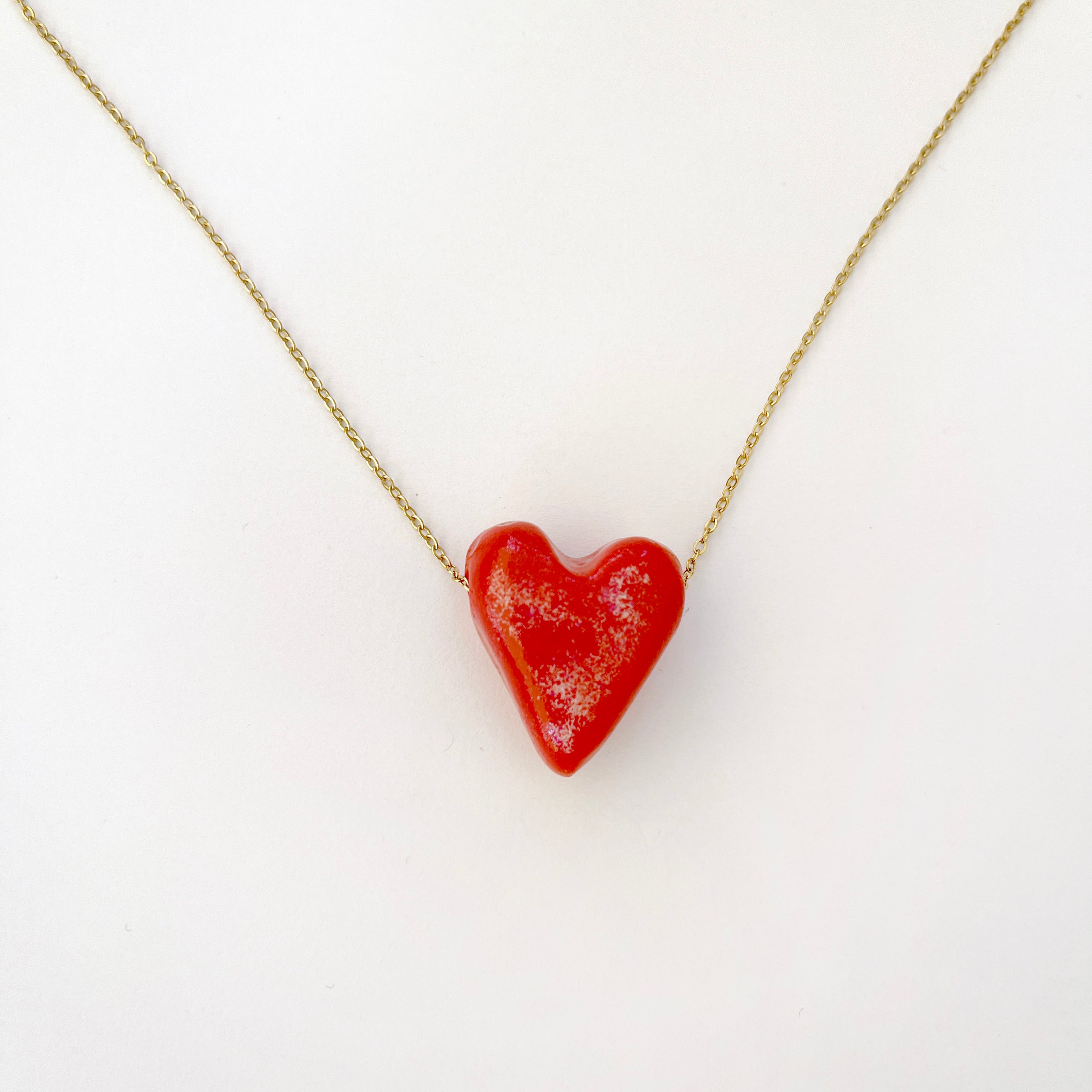 HEART KARAMELA ceramic pendant- colors