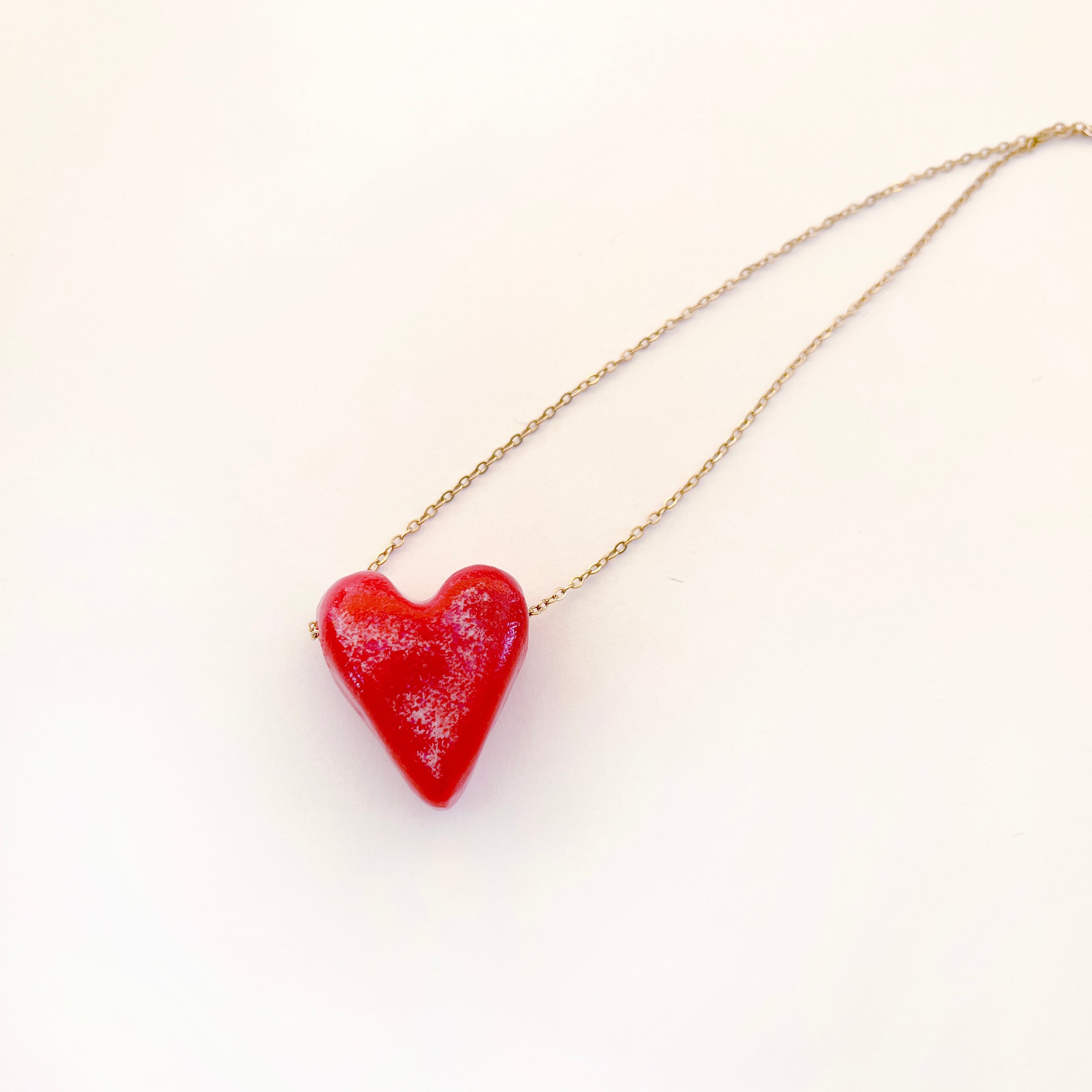 HEART KARAMELA ceramic pendant- colors