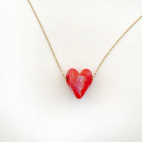 HEART KARAMELA ceramic pendant- colors