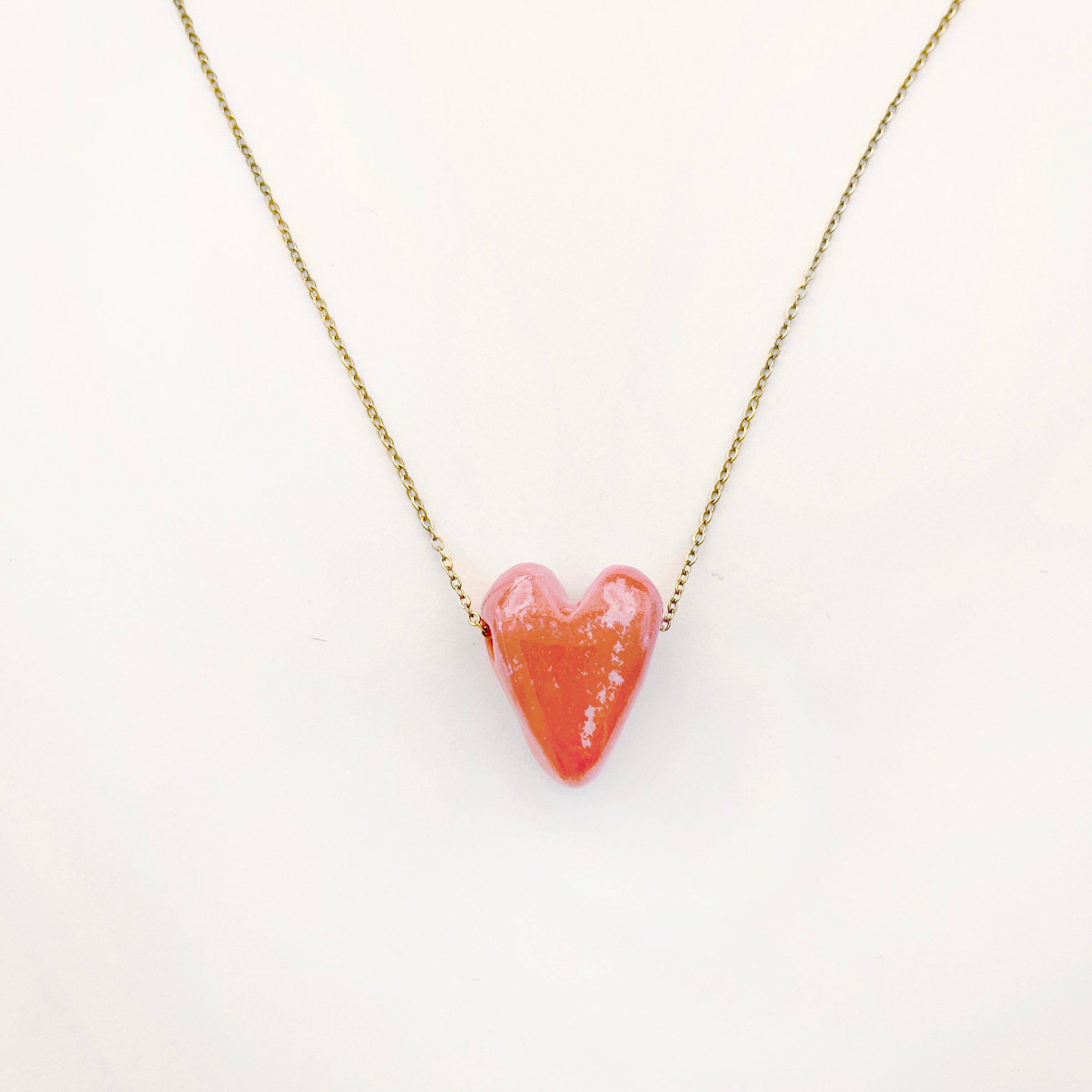 HEART KARAMELA ceramic pendant- colors