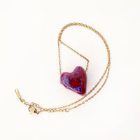 HEART KARAMELA ceramic pendant- colors