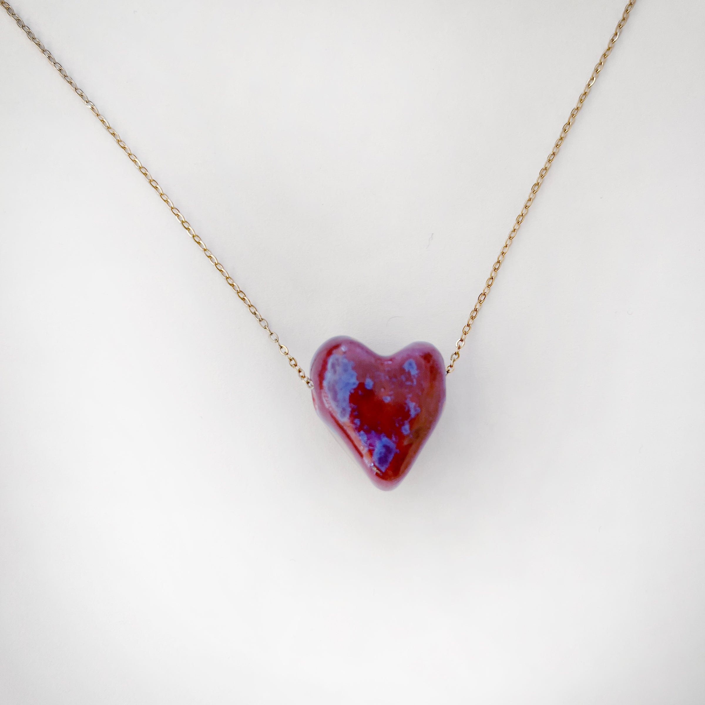 HEART KARAMELA ceramic pendant- colors