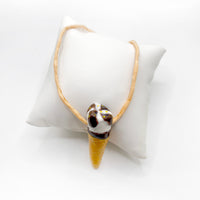 CERAMIC CORNETTO CONE pendant