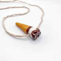 CERAMIC CORNETTO CONE pendant - all