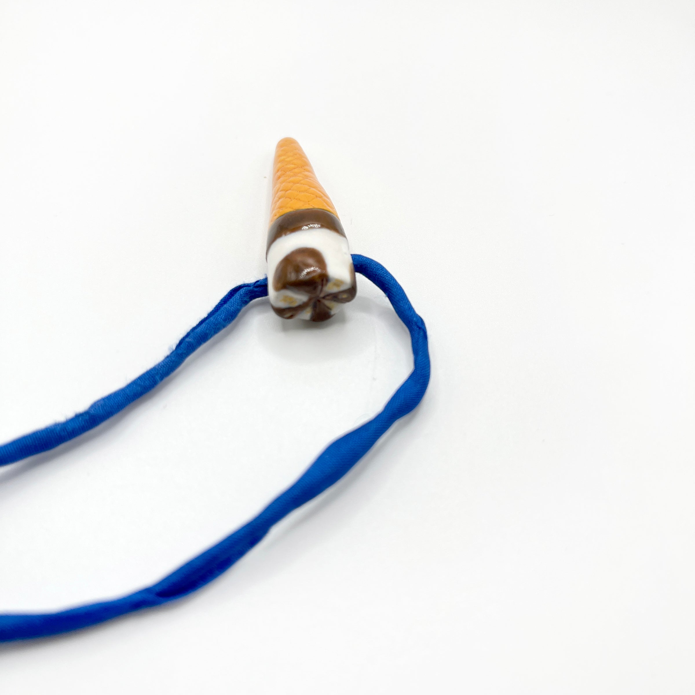 CERAMIC CORNETTO CONE pendant