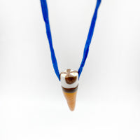 CERAMIC CORNETTO CONE pendant