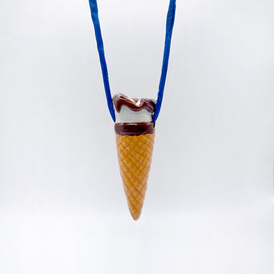 CERAMIC CORNETTO CONE pendant - all