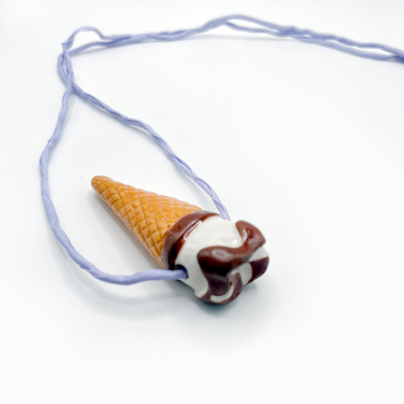 CERAMIC CORNETTO CONE pendant - all