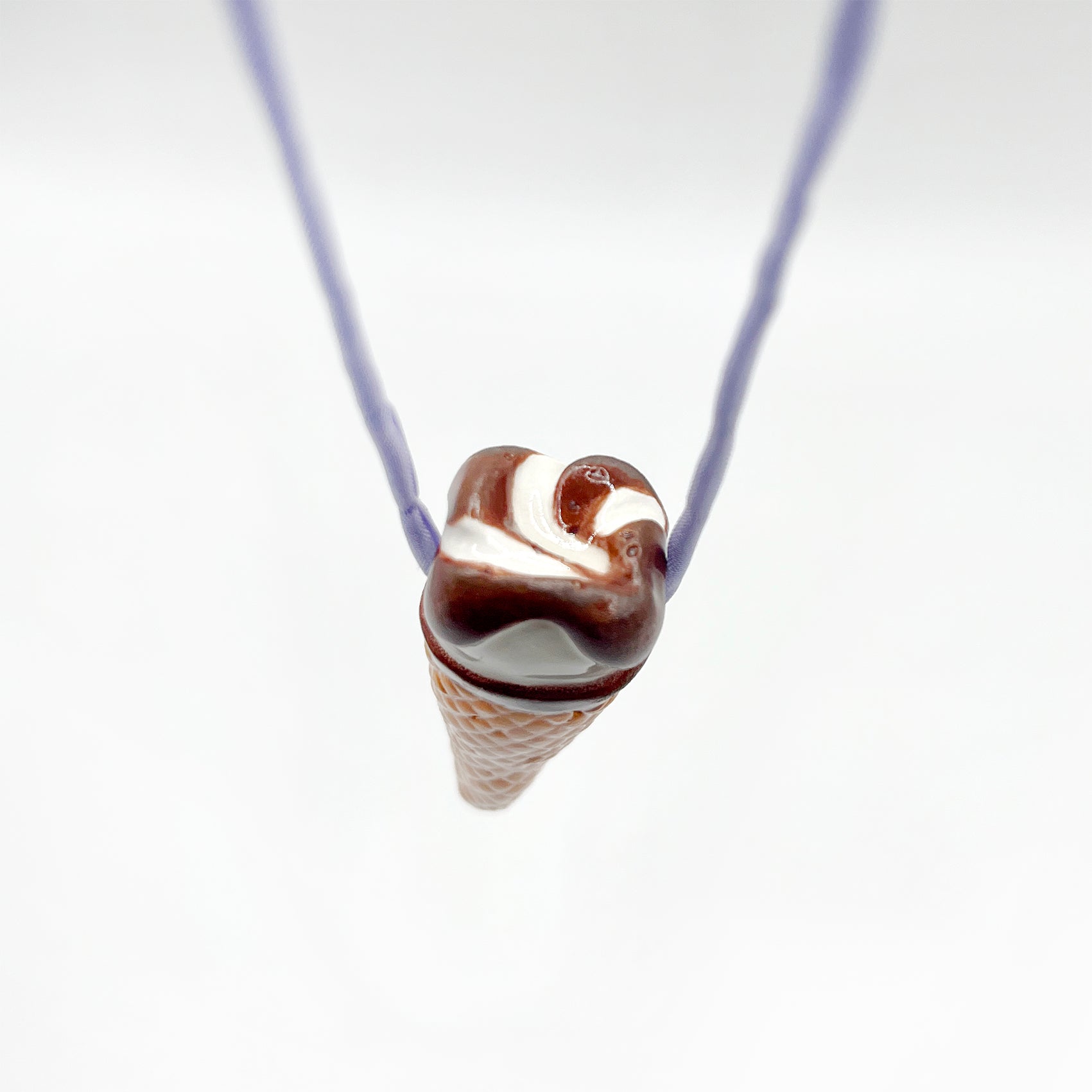 CERAMIC CORNETTO CONE pendant - all