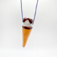 CERAMIC CORNETTO CONE pendant - all