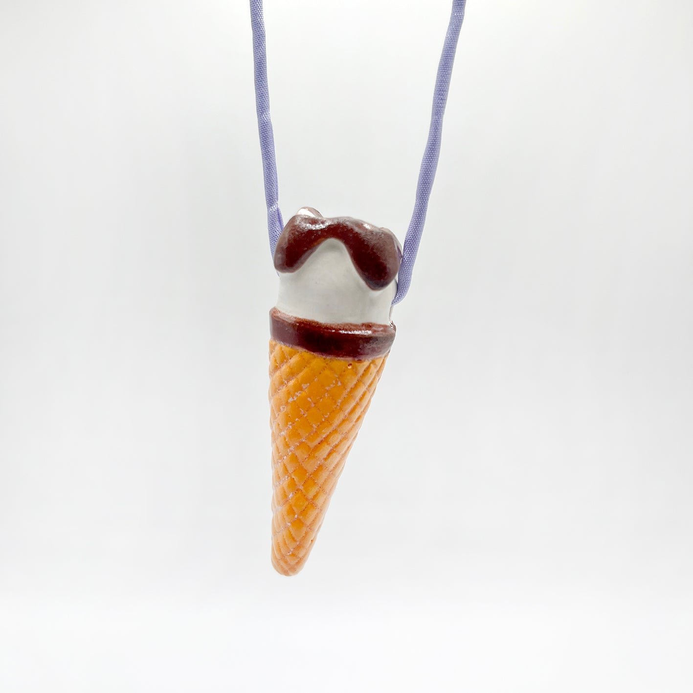 CERAMIC CORNETTO CONE pendant - all