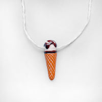 CERAMIC CORNETTO CONE pendant - all