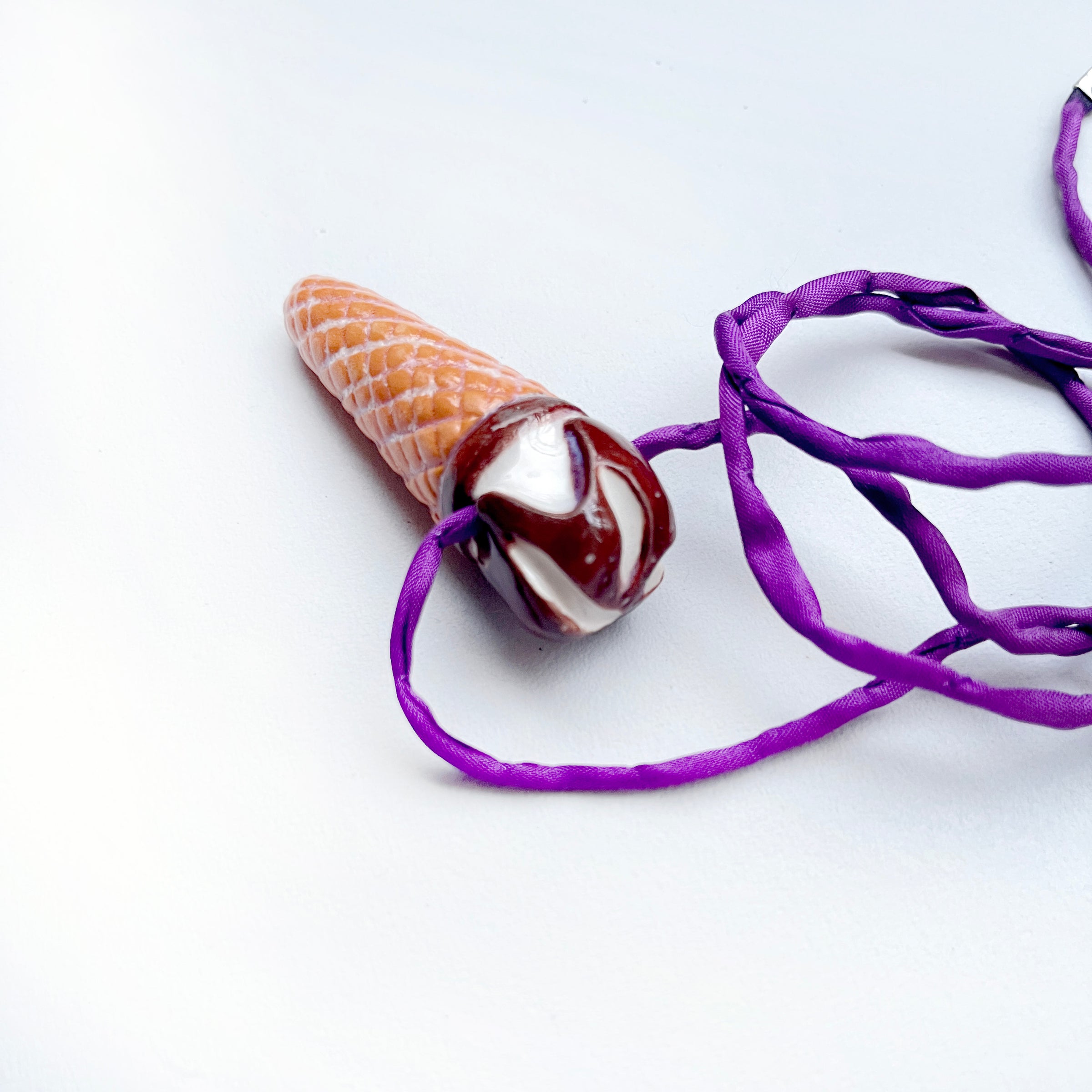 CERAMIC CORNETTO CONE pendant - all