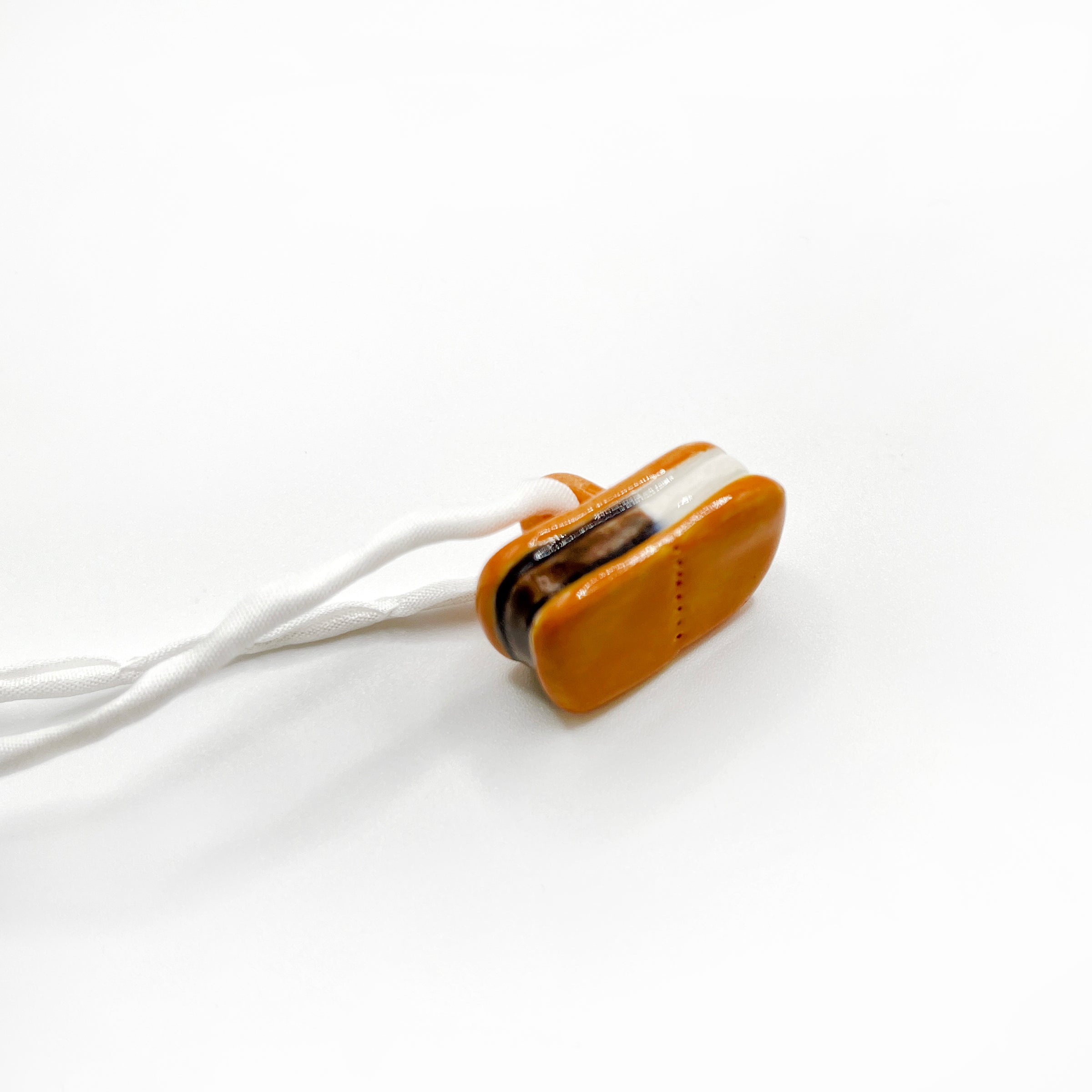 CERAMIC SANDWICH ICE CREAM pendant