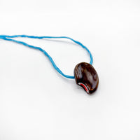 CERAMIC CHOCOLATE ICE CREAM SANDWICH pendant