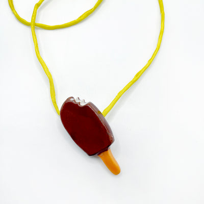CERAMIC CHOCO CREAM STICK ICE-CREAM pendant