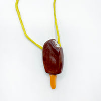 CERAMIC CHOCO CREAM STICK ICE-CREAM pendant