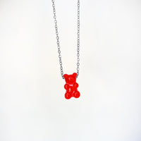 Gummy Bear Pendant- red