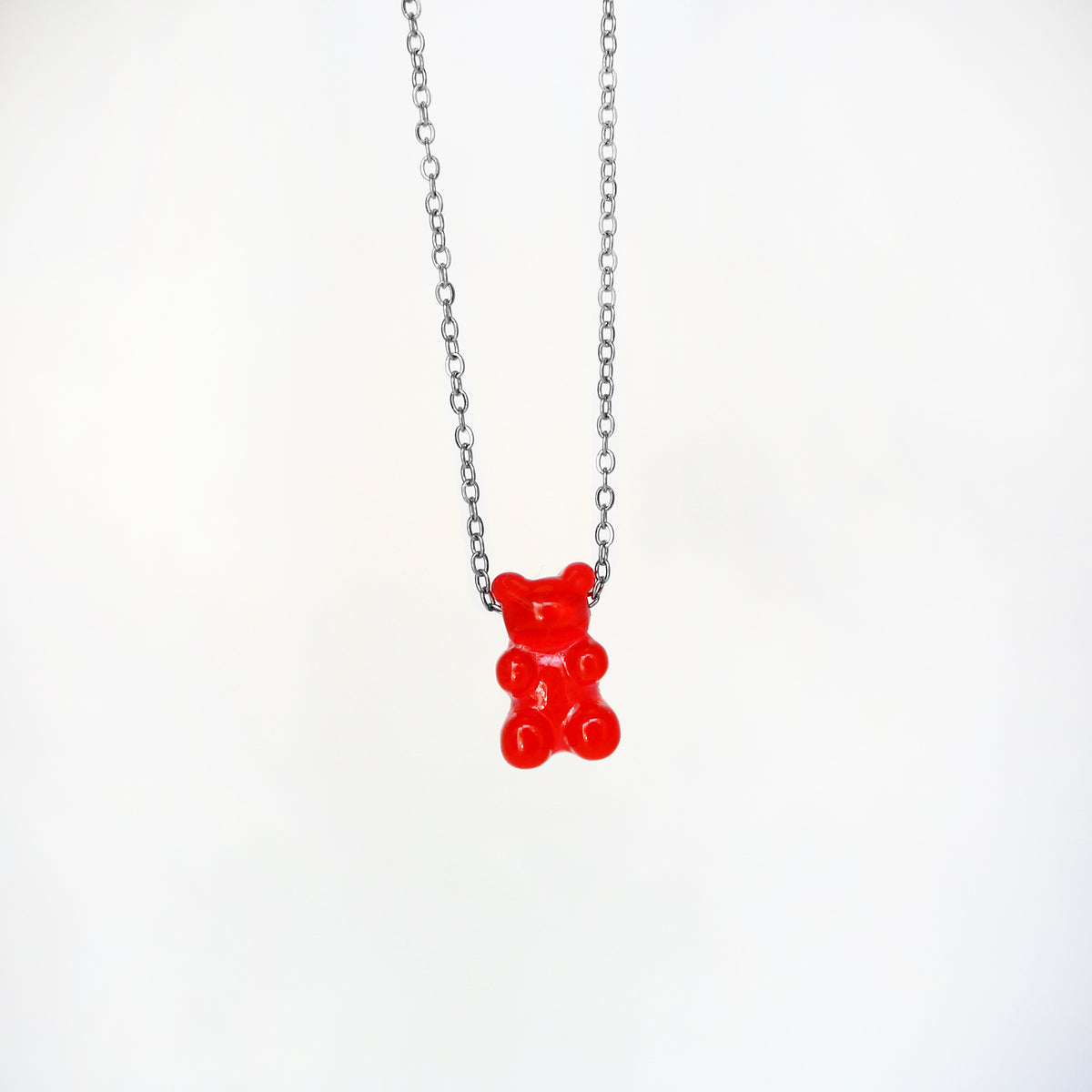 Gummy Bear Pendant- red