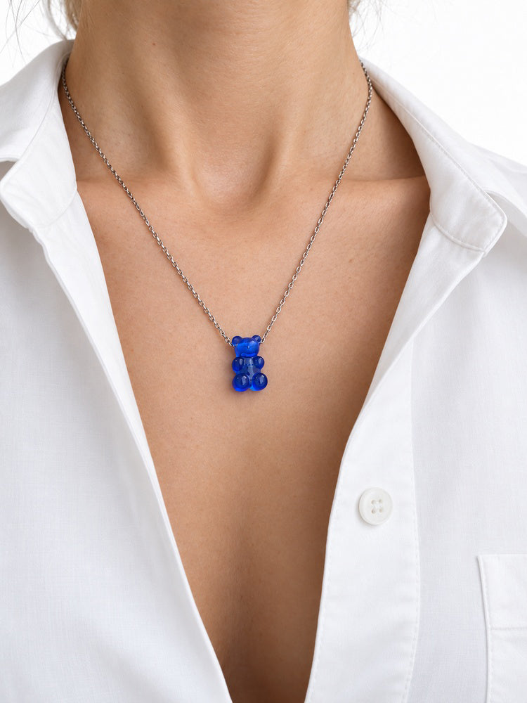 Gummy Bear Pendant- royal