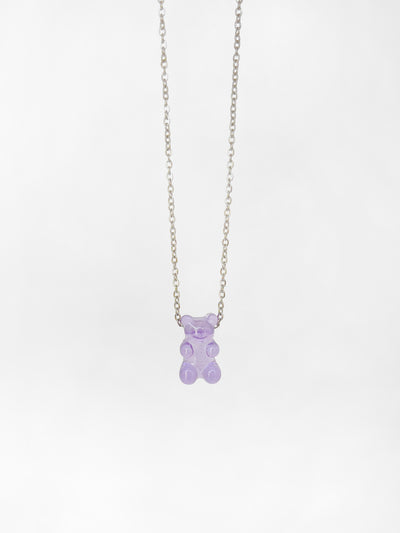 Gummy Bear Pendant- lilac