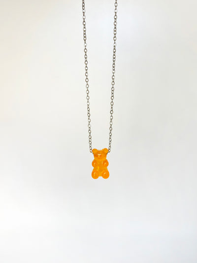 Gummy Bear Pendant- peach