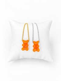Gummy Bear Pendant- orange