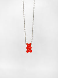 Gummy Bear Pendant- red