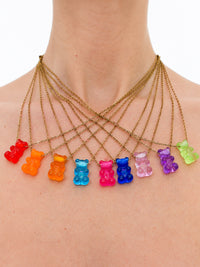 Gummy Bear Pendant- red