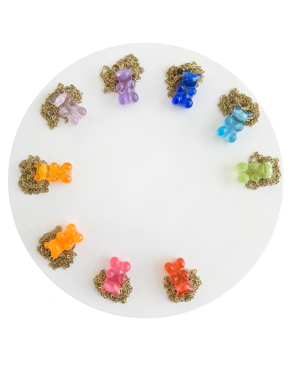 Gummy Bear Pendant- lilac