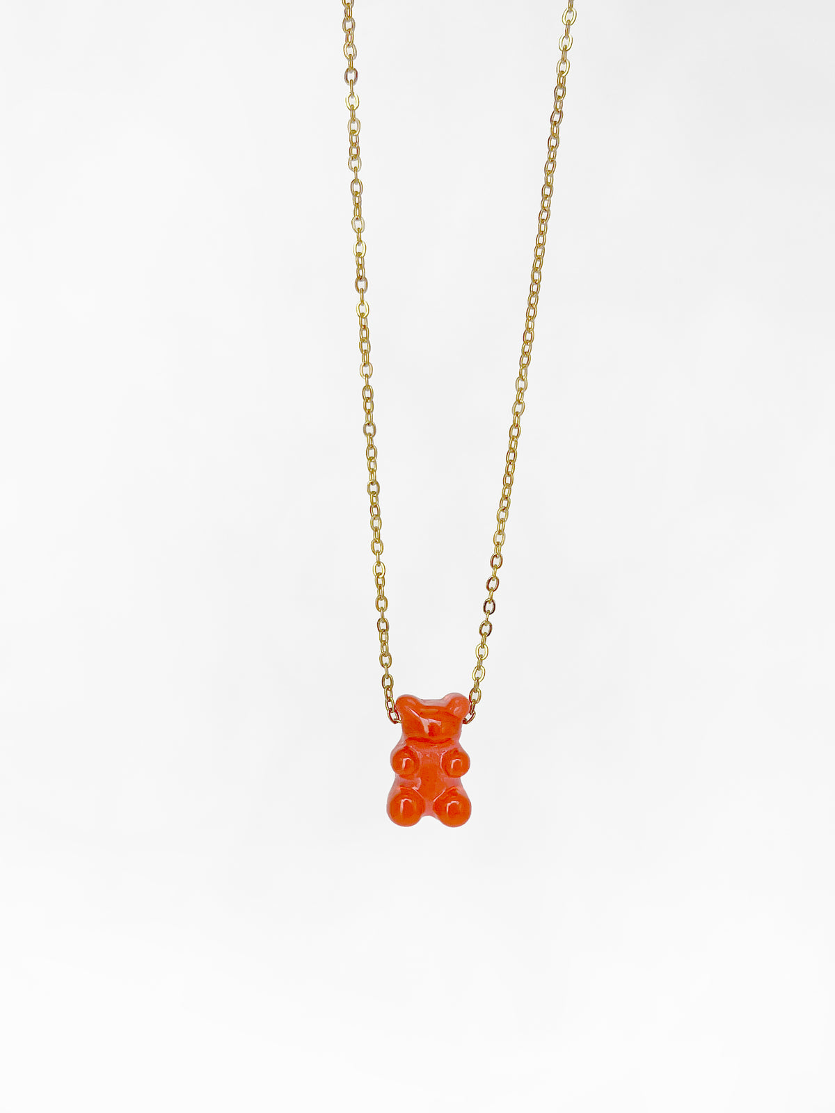 Gummy Bear Pendant- red