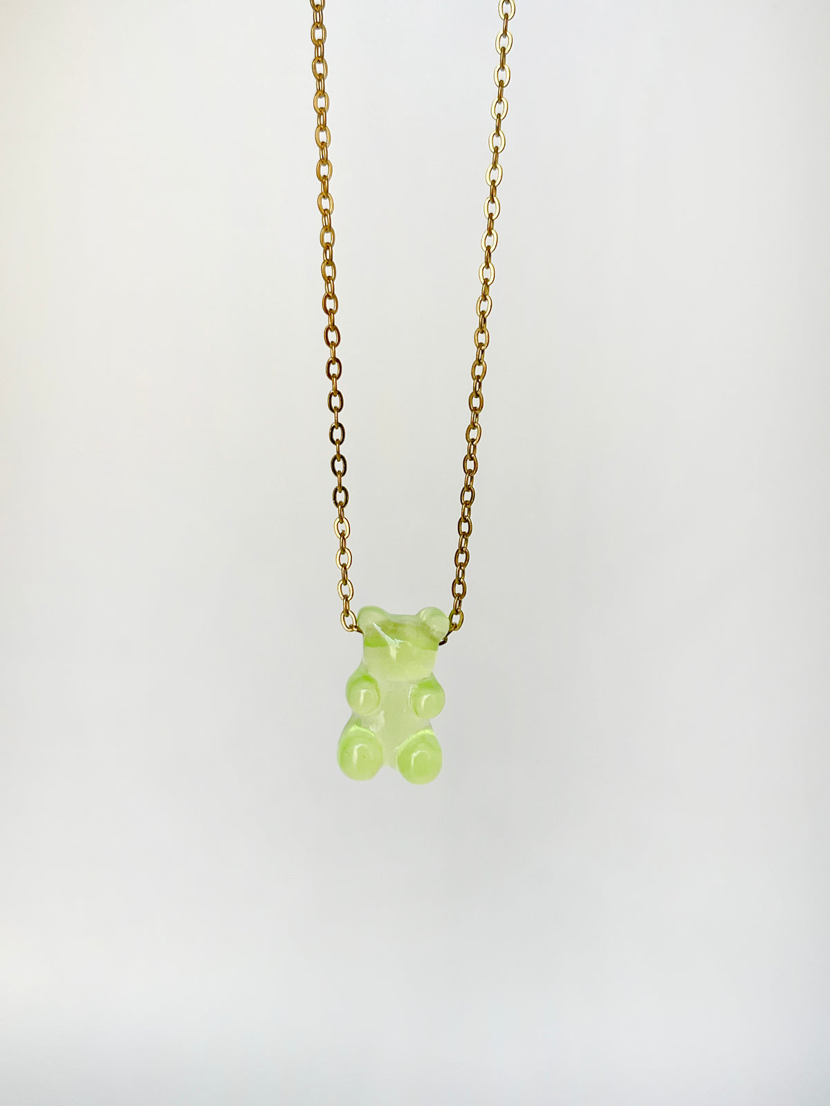 Gummy Bear Pendant- lime