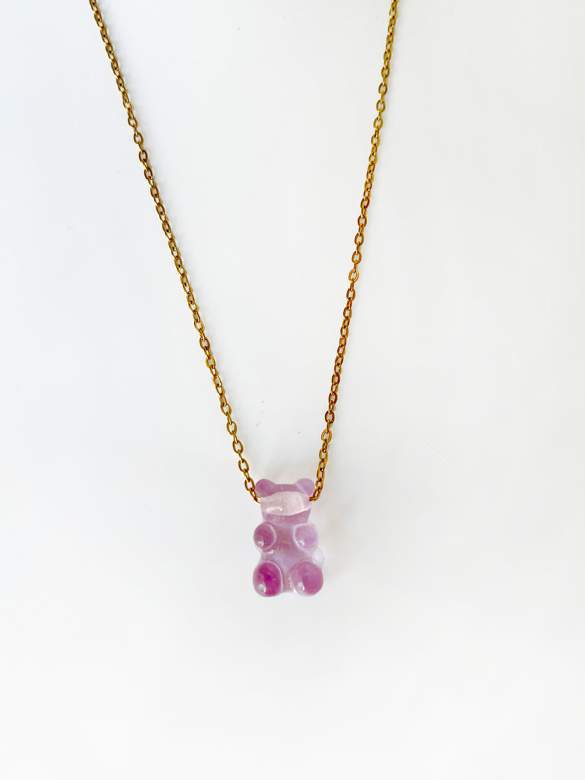 Gummy Bear Pendant- lilac